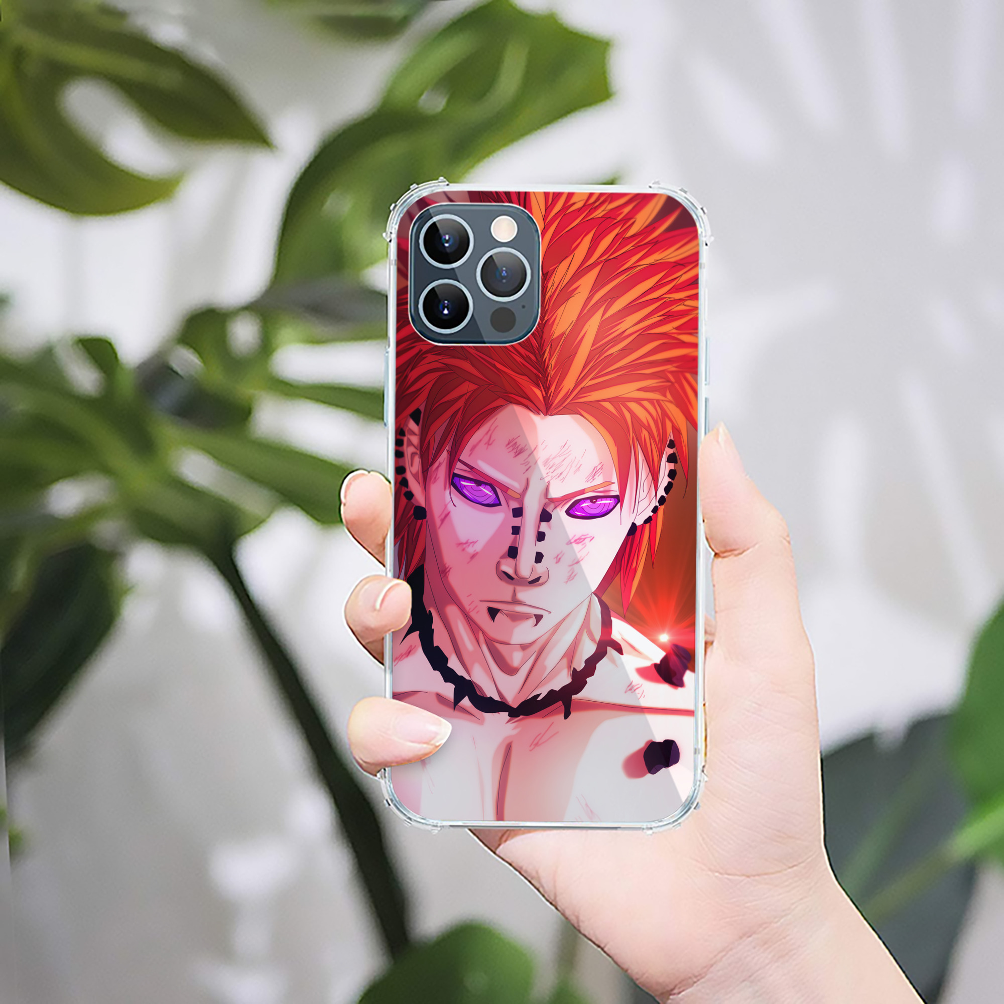 （画像用） NARUTO -ナルト- NARUTO -ナルト- 疾風伝 【iPhone 12シリーズ対応】透明スマホケース（クリアソフトケース）